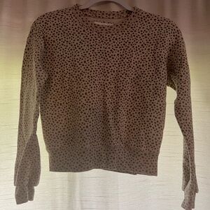 Abercrombie Kids Brown Tan Boxy Sweatshirt